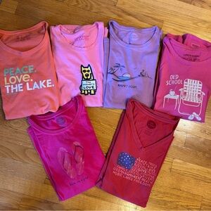 Bundle of Life is Good Crusher T Shirts